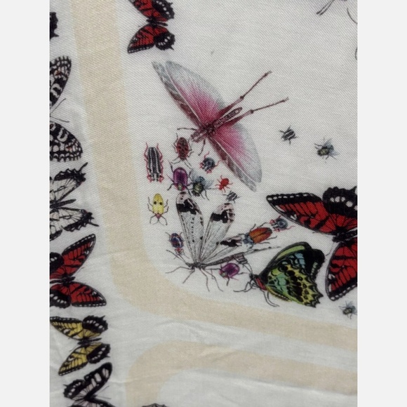 Alexander McQueen Oversized Playing Card Shawl Scarf King Large 80" x 54" - Picture 13 of 13